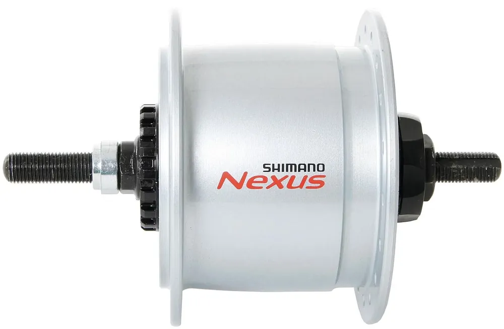 Nur Heute Shimano Nabendynamo Nexus DH-C6000 36 Loch silber