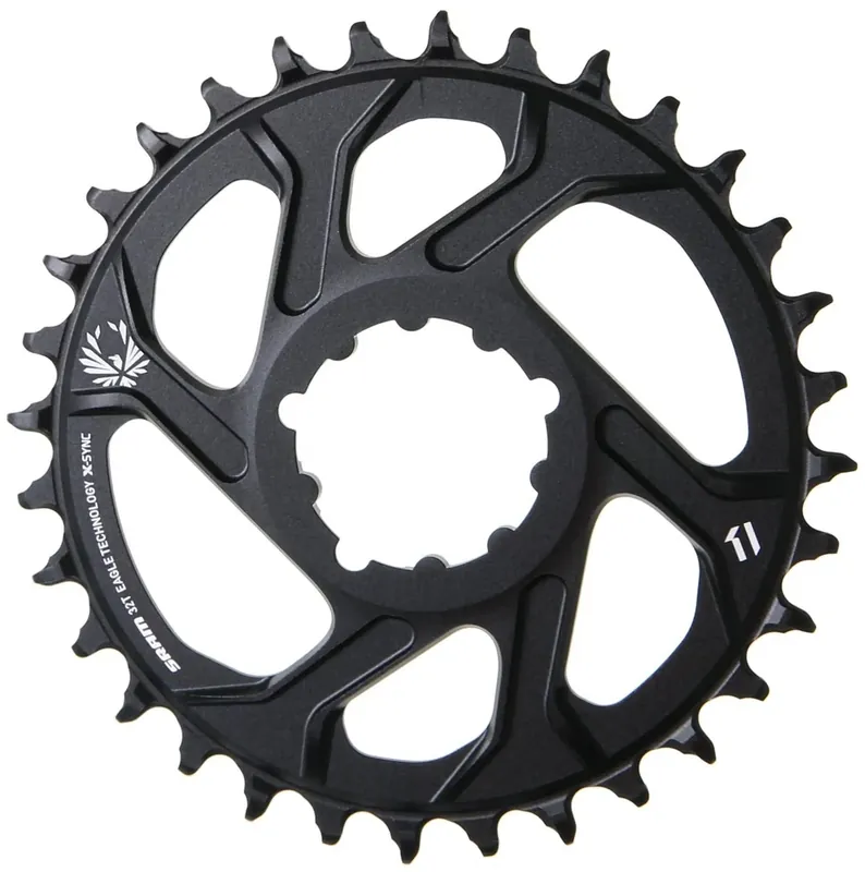 Solange Der Vorrat Reicht SRAM Kettenblatt X-Sync 2 34 Zähne schwarz 3 mm Offset Aluminium