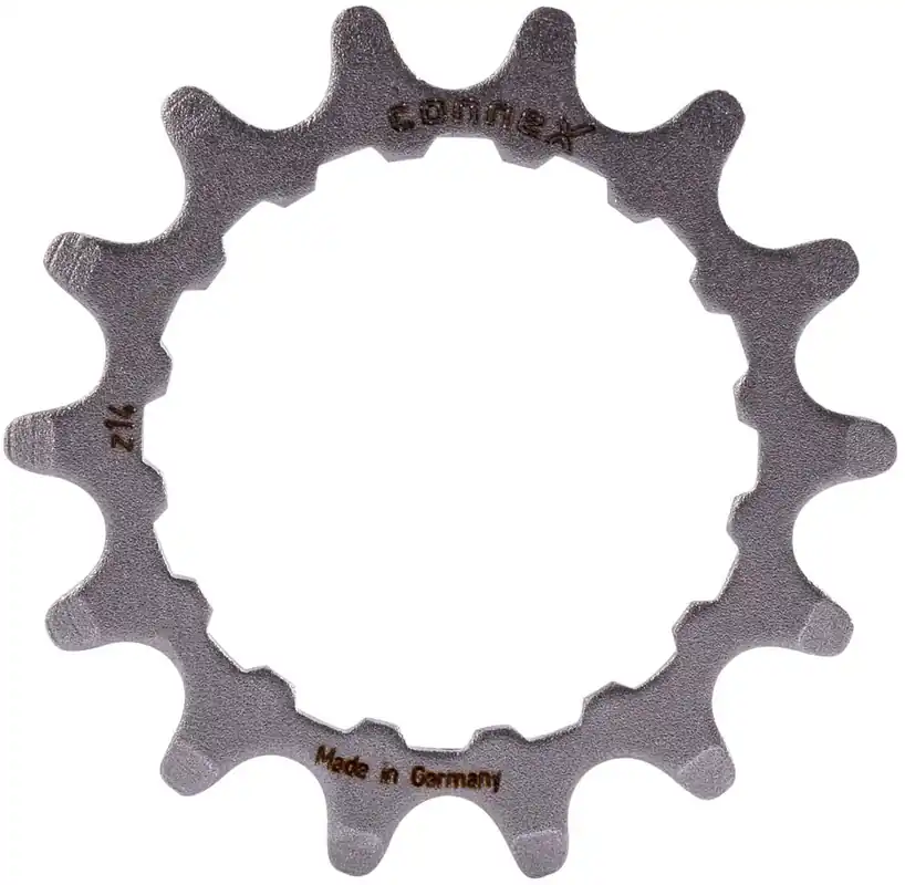 Zertifiziert Connex Ritzel 14 Zähne silber