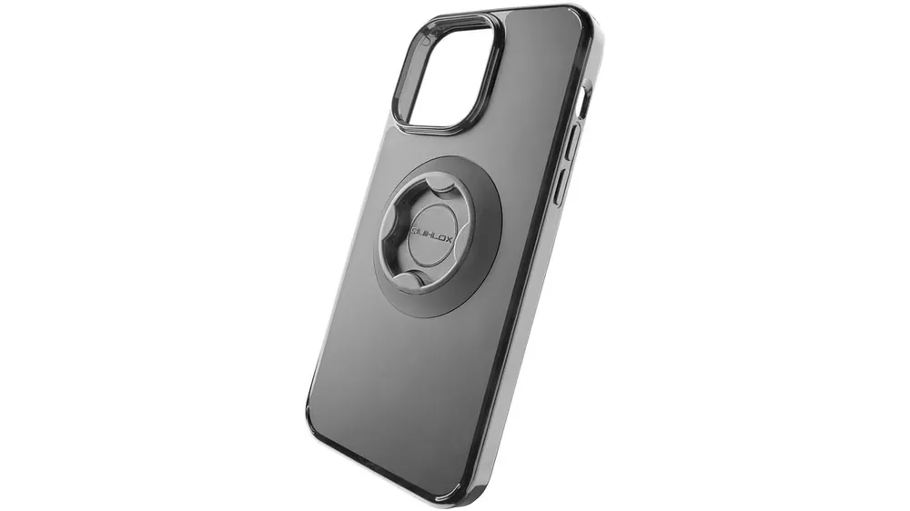 Markenprodukt INTERPHONE Handytasche Apple iPhone 13 Pro Max schwarz, Handycase "Quiklox"