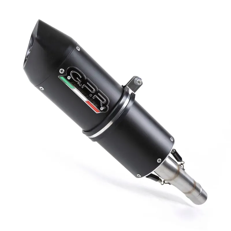 GPR Endschalldämpfer KTM RC 390 2017/20 e4 EC-Approv. slip-on exhaust catalized Furore Evo4 Nero Preisknaller