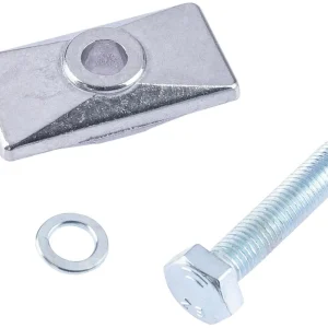 Highlight Point Montageplatte für Seitenständer M 10x50 silber