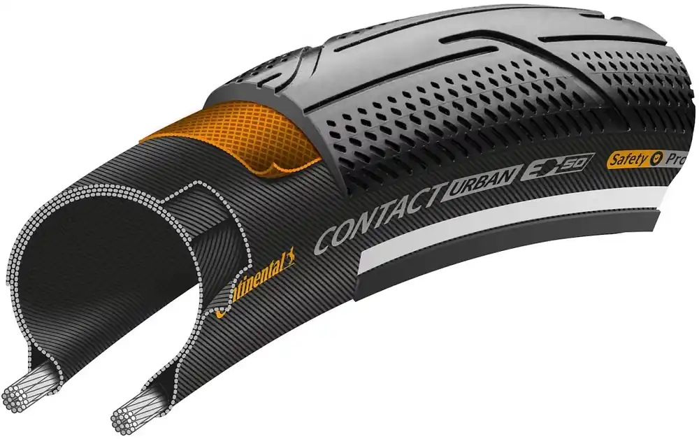 Schnäppchen Continental Contact Urban Reifen 28 × 1,75" schwarz