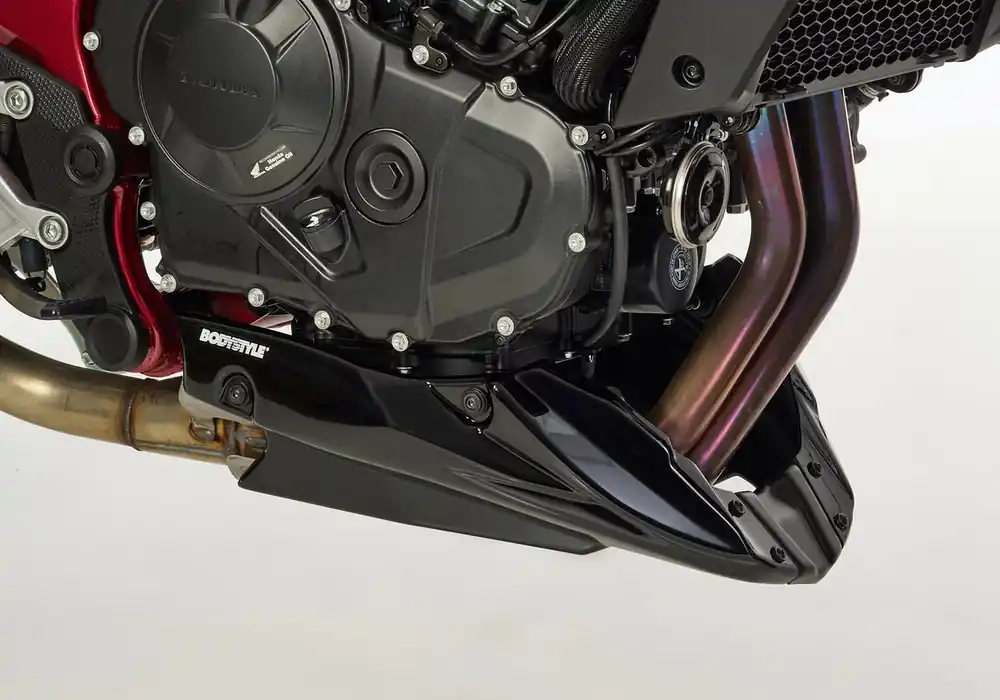 BODYSTYLE Sportsline Bugspoiler ABS Kunststoff schwarz für HONDA CB750 Hornet Letzte Chance
