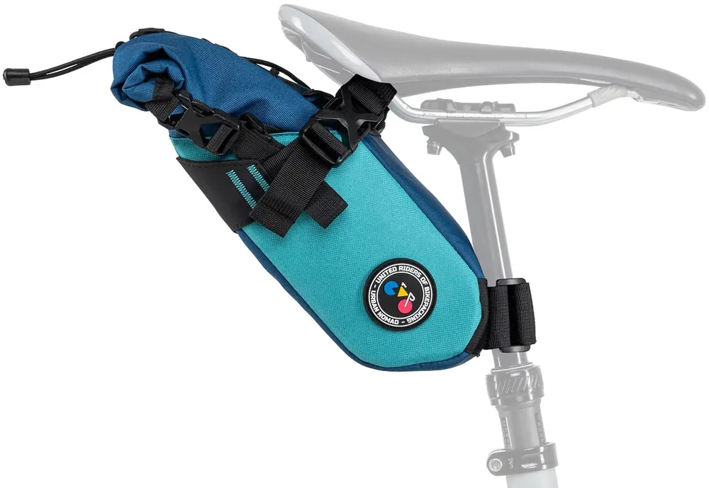 CONTEC Satteltasche Urban Nomad Rail 5.8 ocean turquoise / midnight blue Meistverkauft