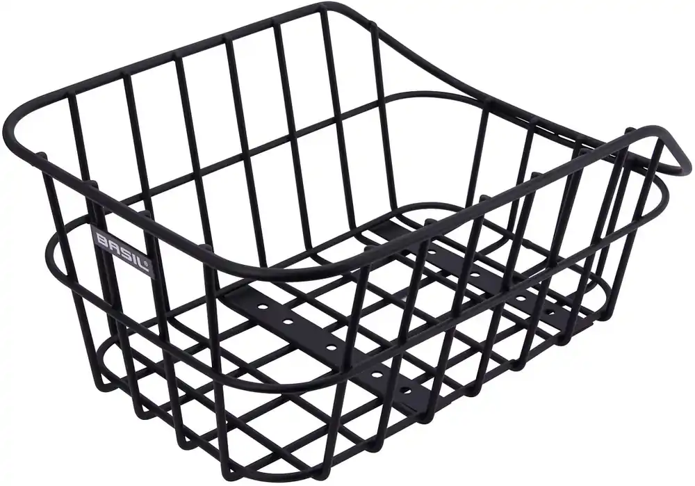 Basil Schultaschenkorb Cento Aluminium schwarz Preisreduziert