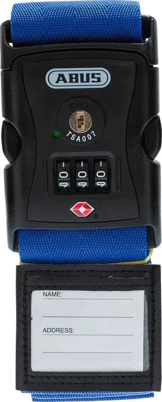 Rabatt ABUS Kofferband 620TSA Blau