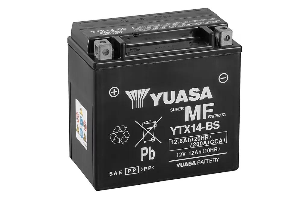 Yuasa Batterie AGM Serie YTX14-WC Must-Have