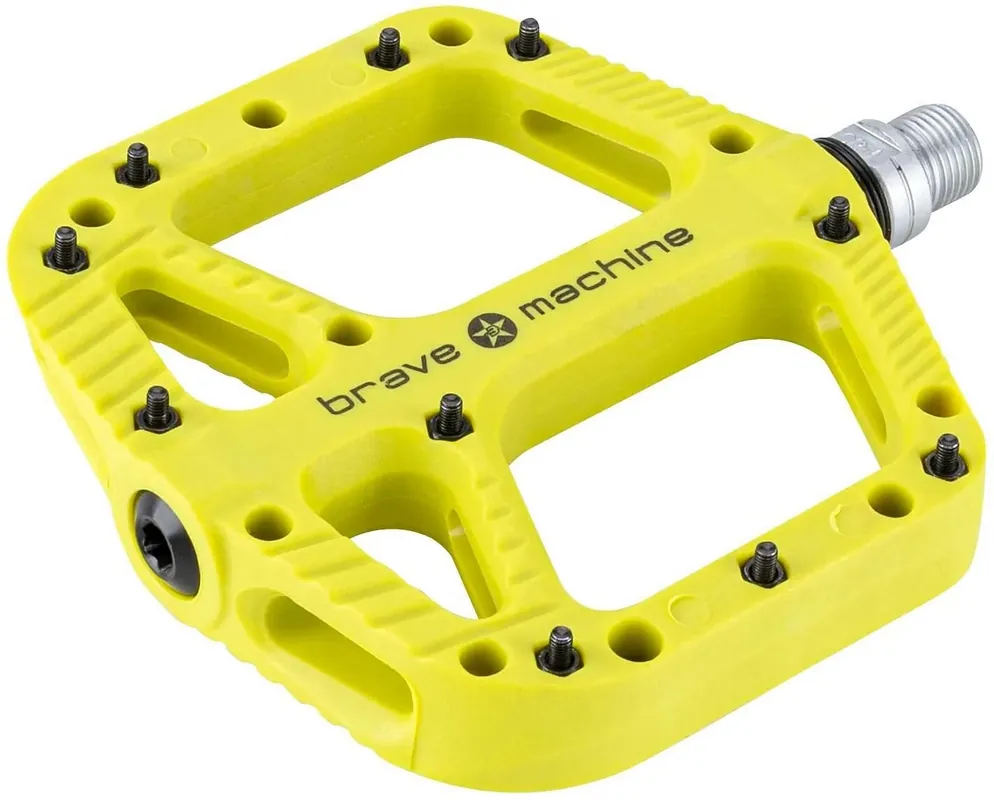 Neue Ware Brave Pedal Freeride XL limegreen