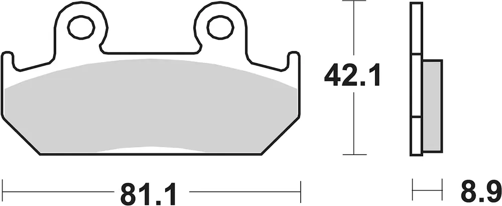 SBS Bremsbelag 593RQ Road Racing Carbon Tech Top-Angebot