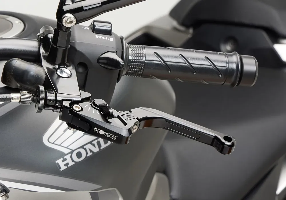 PROTECH Hebel Kupplungshebel Race Alu & Stahl Schwarz für HONDA CRF1000L Africa Twin, CRF1000L Africa Twin Adventure Sports Letzte Chance