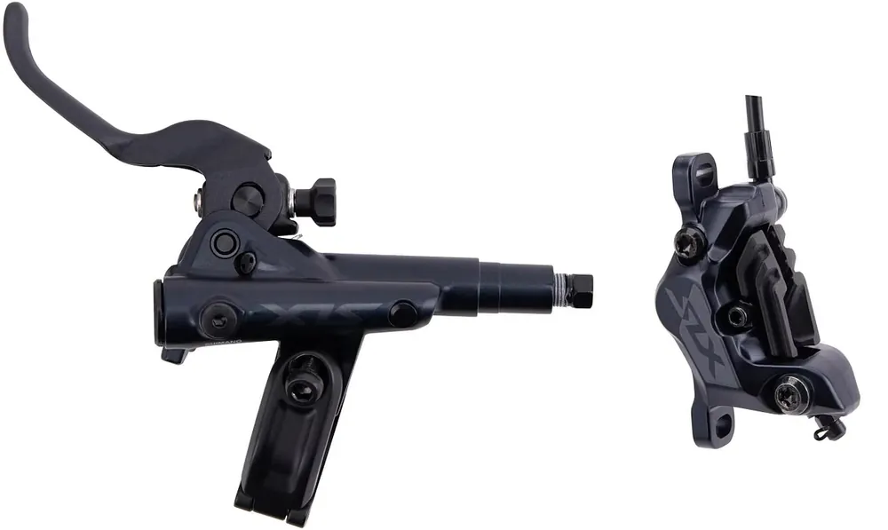 Sichere Zahlung Shimano Scheibenbremse SLX BL-M7120 vorn 1000 mm schwarz ohne Kühlrippen, Resin Pads