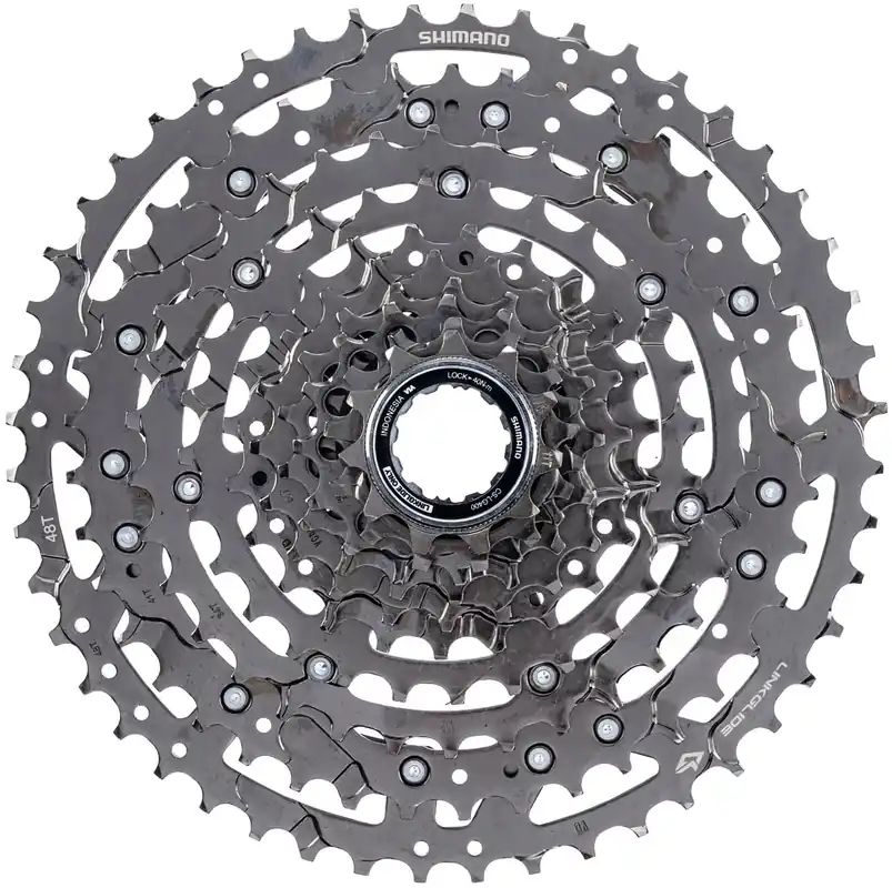 Shimano Kassette CS-LG400-10 10-fach grau 11-13-15-17-20-23-28-34-41-48 Zähne Schneller Versand