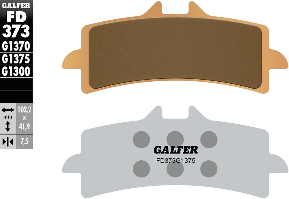 Sonderaktion Galfer Bremsbelag FD373 - G1375