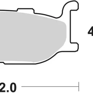 Geprüft SBS Scooterbelag 170CT Carbon Tech
