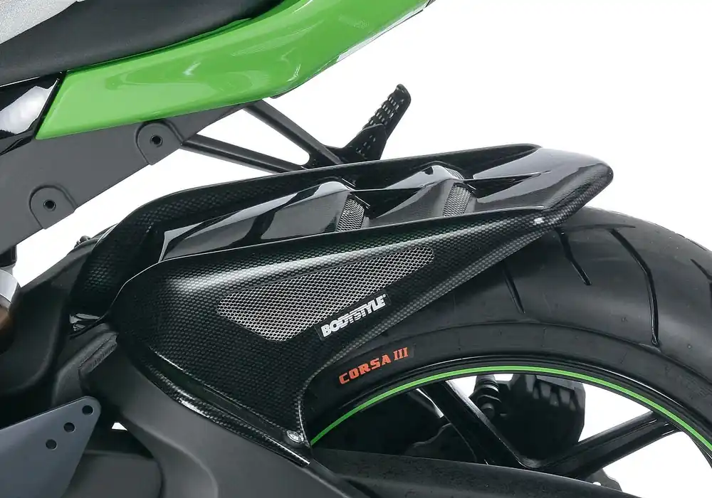 BODYSTYLE Raceline Hinterradabdeckung ABS Kunststoff Carbon Look für KAWASAKI ZX-10R Wochenendangebot