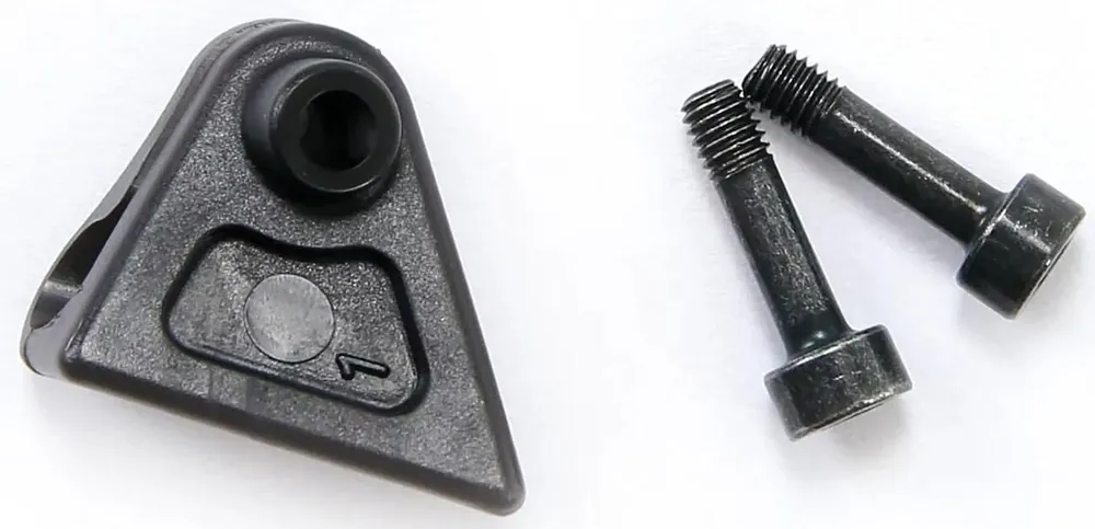 RockShox Bremsleitungsbefestigung Aluminium schwarz Preisreduziert