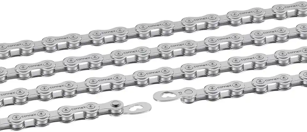 Connex Kette 12-fach 138 Glieder silber "12sO", Stahl, geeignet für Mountainbike Markenprodukt