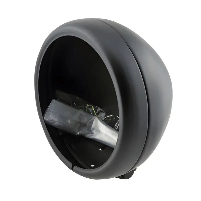 HIGHSIDER pro Pecos Scheinwerfergehäuse Schwarz 5 3/4 Zoll, Untere Befestigung Sonderangebot