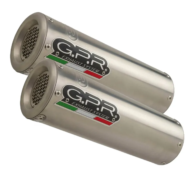 Preisknaller GPR Endschalldämpfer Kawasaki Z 1000 Sx 2017/19 e4 Pair EC-Approv. slip-on exhaust M3 Inox