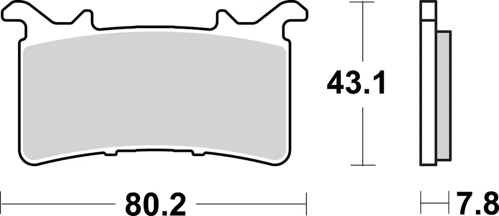 SBS Bremsbelag 985RST Road Racing Sinter Online Kaufen