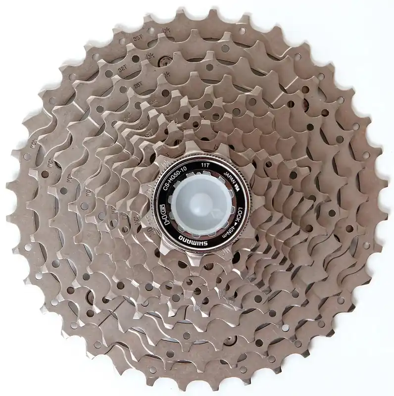 Shimano Kassette Deore CS-HG50-10 11-36 Zähne grau Zertifiziert