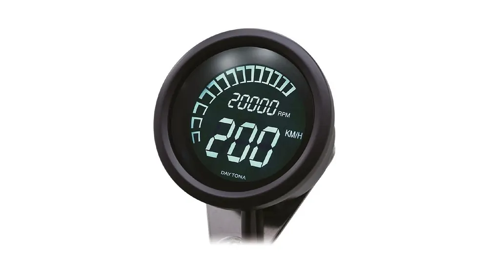 Solange Der Vorrat Reicht Daytona Tachometer Velona 60 Dark Twin