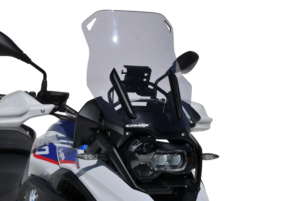 ERMAX Windschutzscheibe Acrylic durchsichtig Grau getönt für BMW R 1250 GS / Adventure Top-Angebot