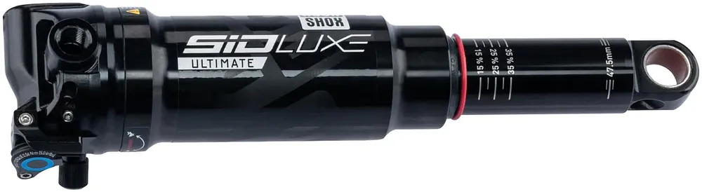 Abverkauf RockShox Federbein SIDLuxe Ultimate 3P 185 mm schwarz 47,5" DebonAir, für Mondraker F-Podium 2020+