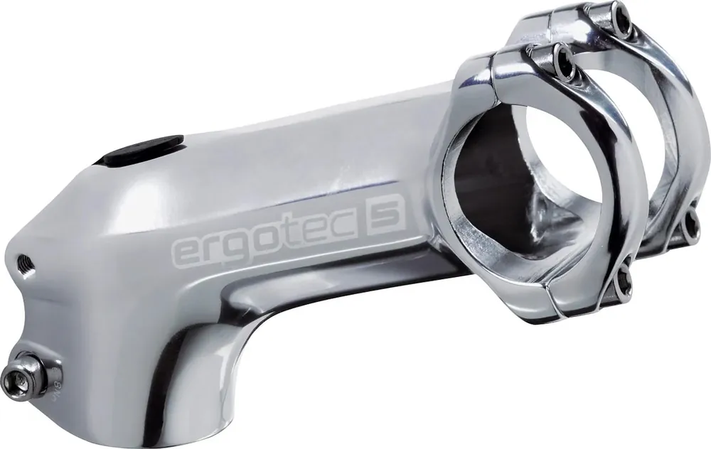 ergotec Vorbau Charisma 90 mm silber Heißes Angebot