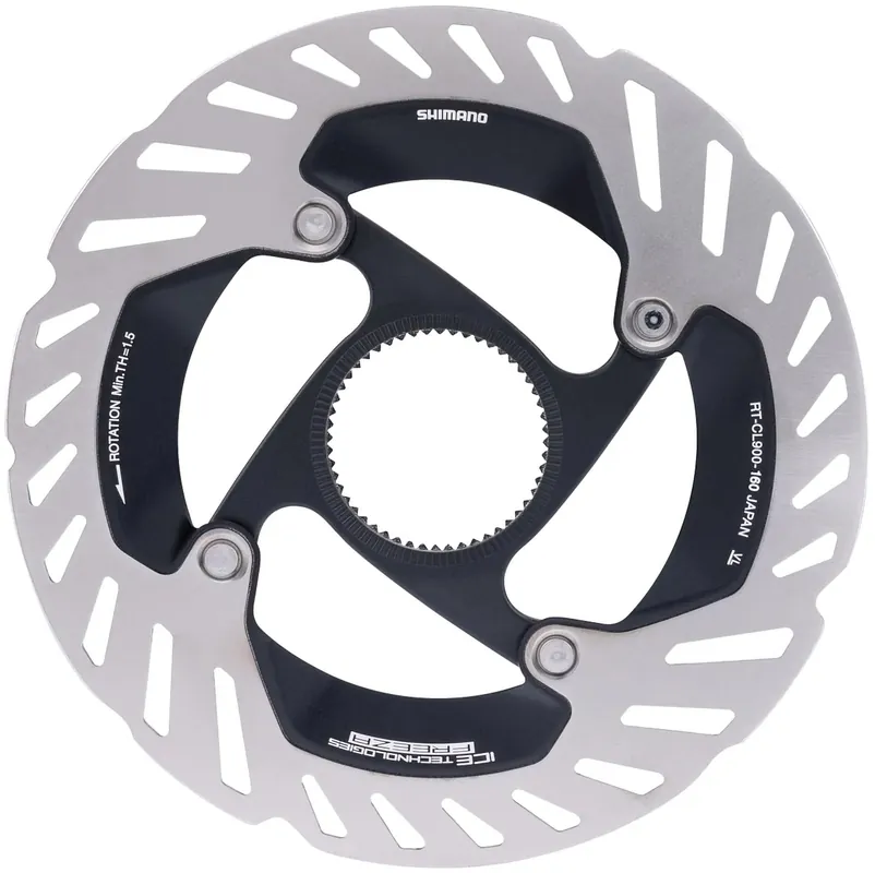 Sonderangebot Shimano Bremsscheibe RT-CL900 160 mm silber, schwarz