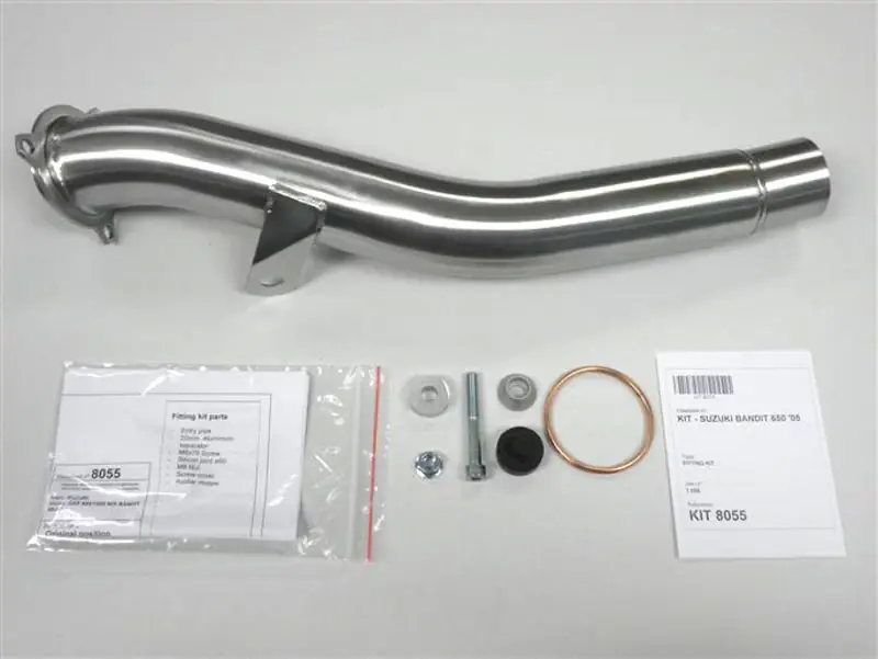 Neu IXIL Adapterrohr Suzuki GSF 650 / 1200 Edelstahl