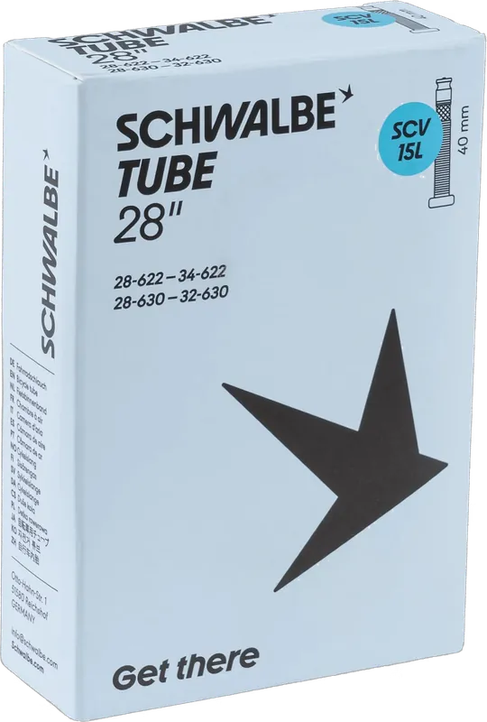 Schwalbe Schlauch Nr. 15L 28 Zoll Clik Valve (SCV), 40 mm Top-Seller