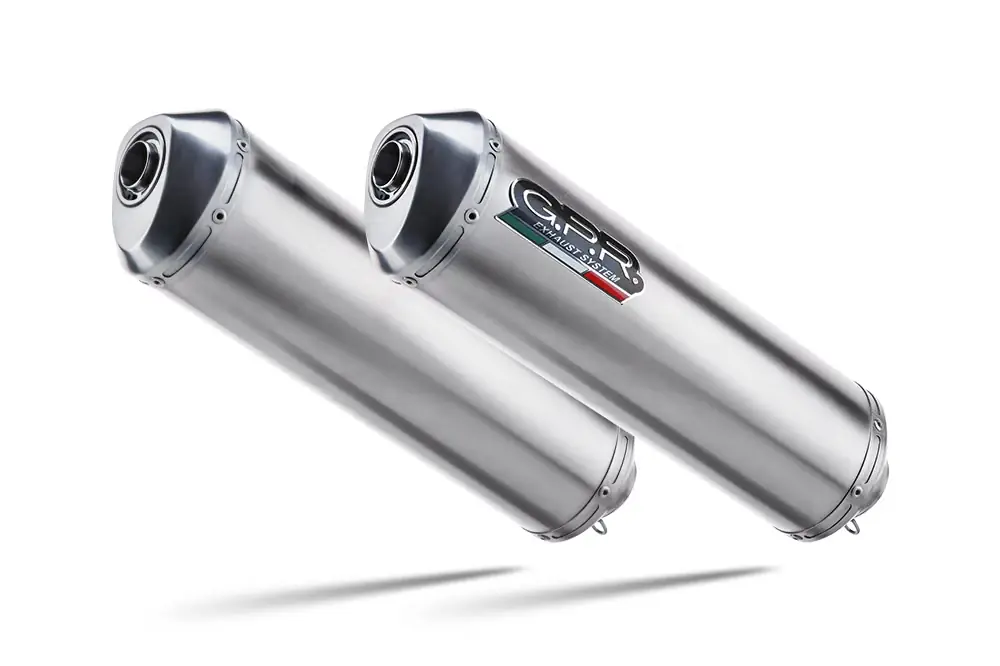 GPR Endschalldämpfer Royal Enfield Continental 650 2021/2024 e5 SATINOX DSP Markenware