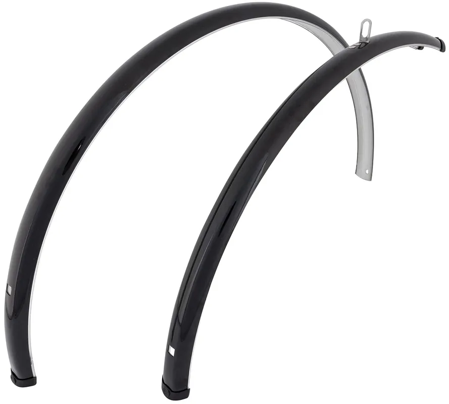 CONTEC Schutzblech-Set Splash Protect 27/28 Zoll schwarz schwarz glänzend Preisknaller