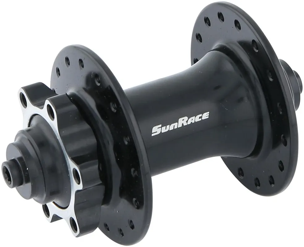 Schnäppchen Sunrace Vorderradnabe MX80 32 Loch schwarz