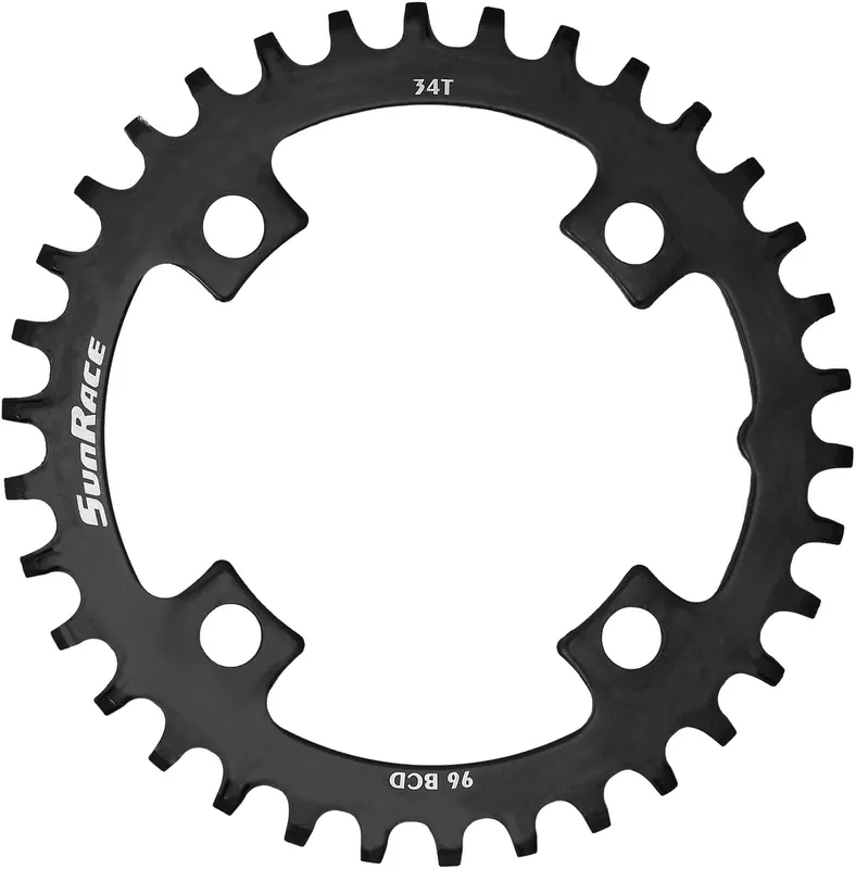 Expressversand Sunrace Kettenblatt MS 34 Zähne schwarz