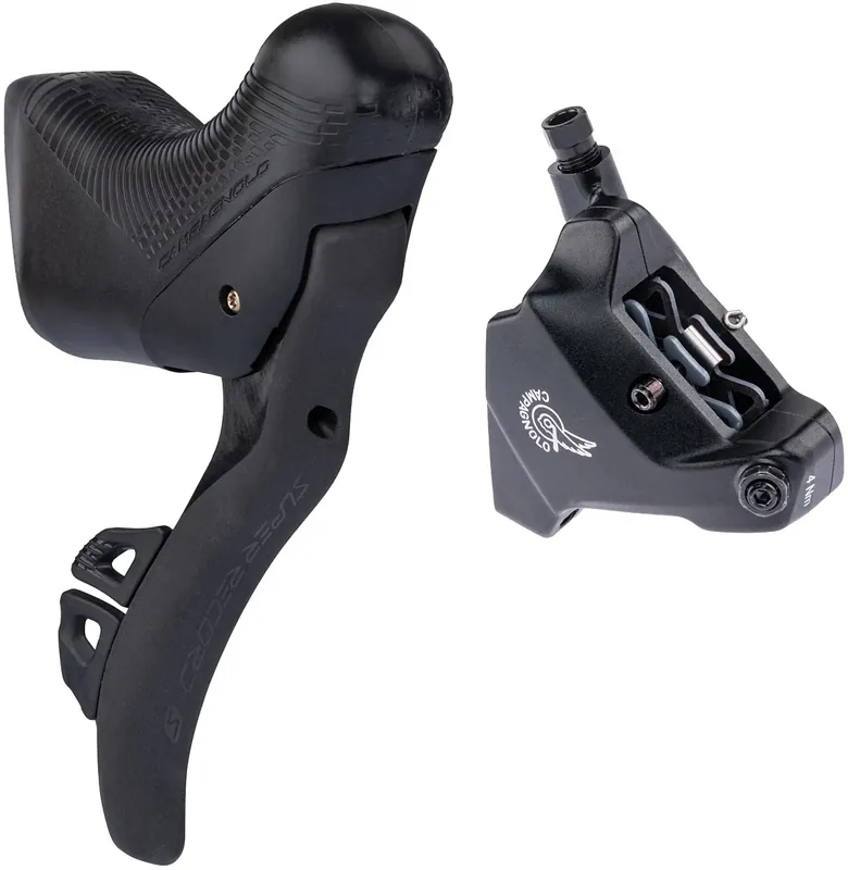 Zertifiziert Campagnolo Scheibenbremse Super Record S WRL 12s rechts 160 mm hinten 12-fach, ohne Schrauben