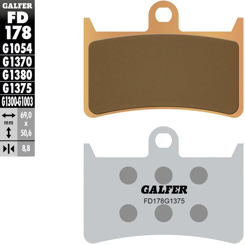 Galfer Bremsbelag FD178 - G1054 Neuheit
