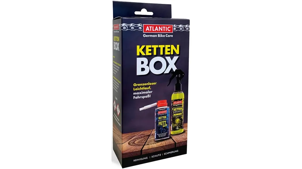 Atlantic Kettenpflege-Set Kettenbox schwarz,bunt Geprüft