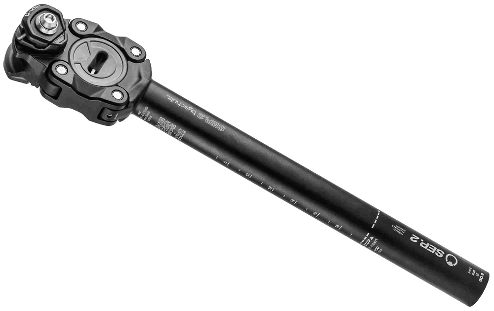 by,schulz Parallelogramm-Federsattelstütze SEP.2 30,9 mm schwarz soft (45-70 kg) Bestpreis