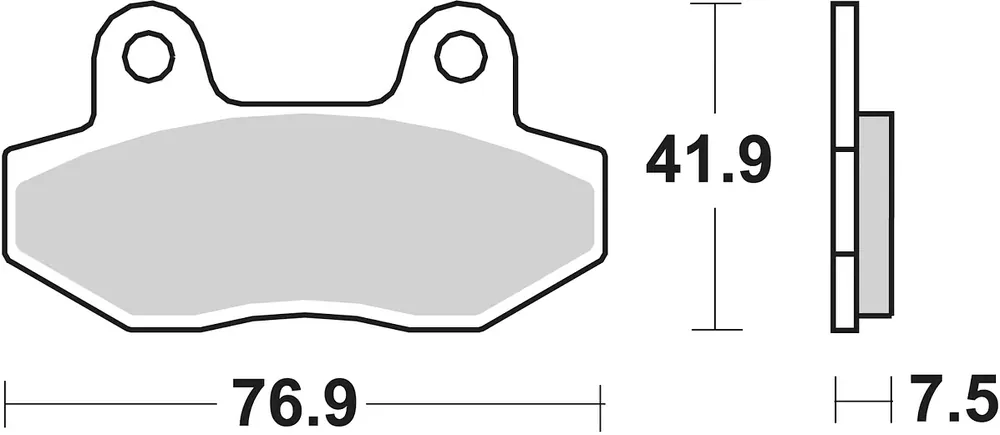 SBS Scooterbelag 200CT Carbon Tech Bestpreis