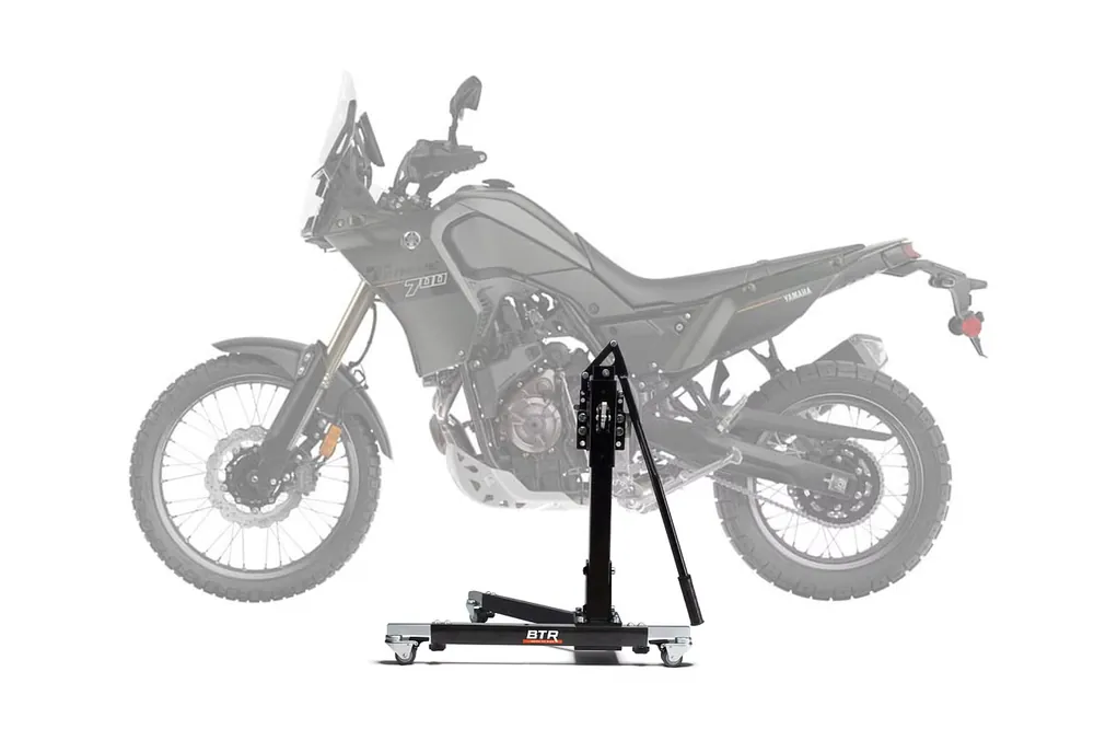 Sonderaktion Zentralständer EVOLIFT® für Yamaha Ténéré 700 mit original Motorschutzbügel 19-