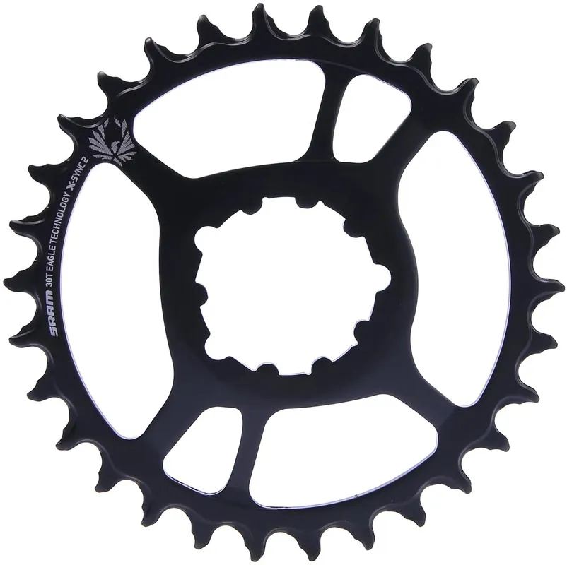 SRAM Kettenblatt X-Sync 2 30 Zähne schwarz 3 mm Offset Stahl Echt