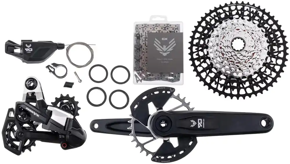 Geprüft SRAM Schaltgruppen-Set Eagle 90 Transmission 170 mm