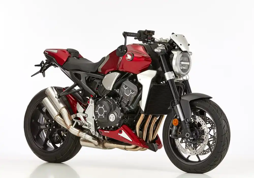 BODYSTYLE Sportsline Hinterradabdeckung mit Alu-Kettenschutz ABS Kunststoff blau für HONDA CB1000R Günstig