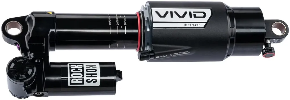 Rabatt RockShox Federbein Vivid Ultimate DH RC2 250 mm schwarz