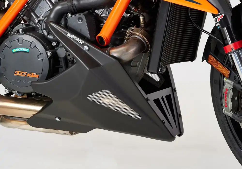 BODYSTYLE Raceline Bugspoiler ABS Kunststoff schwarz-matt für KTM 1290 Super Duke R, 1390 Super Duke R / EVO Ausverkauf