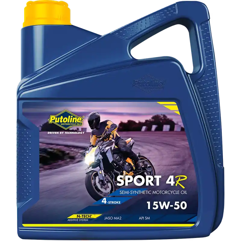 Geprüft Putoline Motoröl Sport 4R 15W-50- 4L
