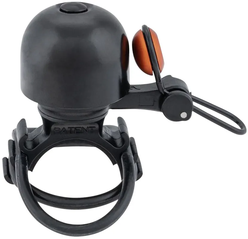 CONTEC Klingel Diamond Bing 26 mm schwarz/orange Geprüft